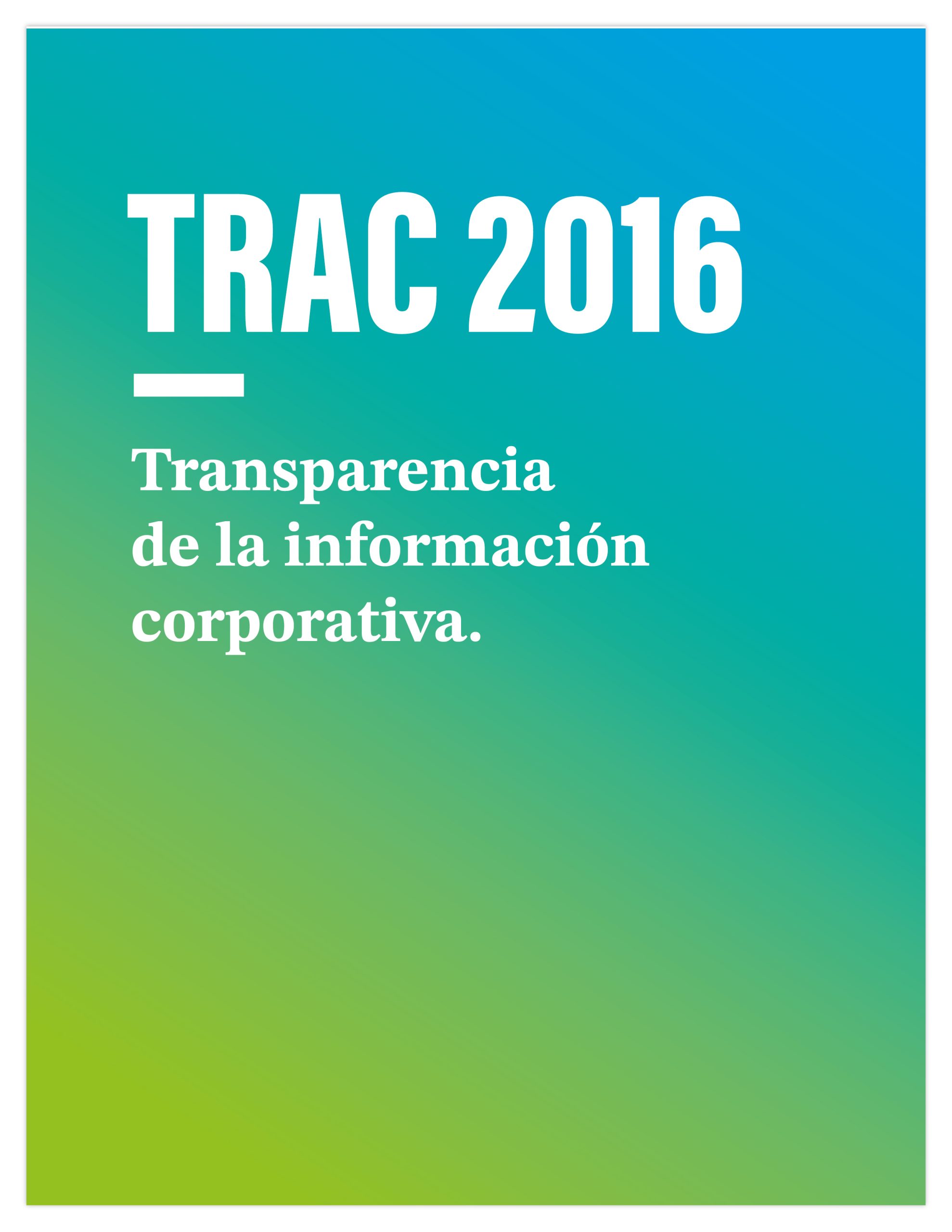 enfoque para méxico del informe trac 2016